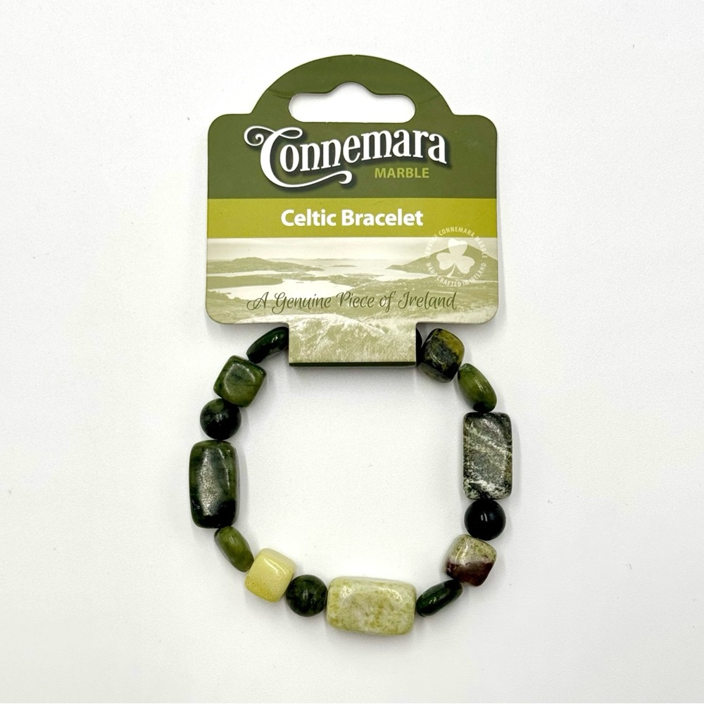 JC Walsh & Son’s Authentic Connemara Marble Bracelet - Dublin Ireland